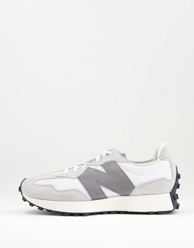 New Balance 327 trainers in grey tones商品第1张图片规格展示