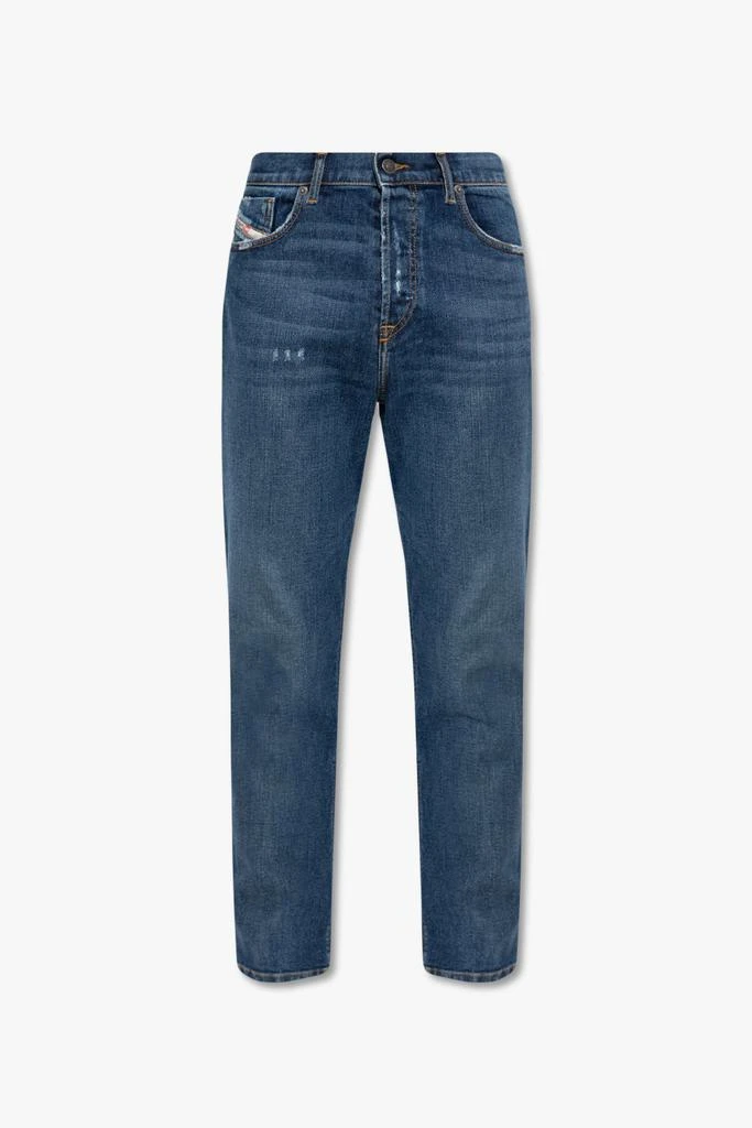 商品Diesel|Diesel 2005 D Finning Straight-Leg Logo Patch Jeans,价格¥359,第1张图片