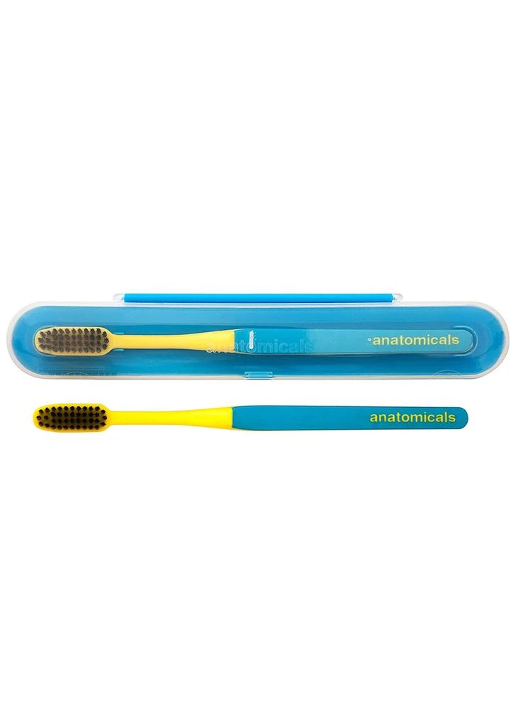 商品ANATOMICALS|And Ain't That The Tooth Toothbrush & Case - Blue,价格¥49,第1张图片