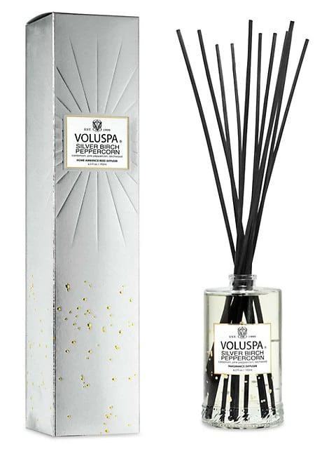 商品Voluspa|Silver Birch Peppercorn Reed Diffuser,价格¥241,第1张图片