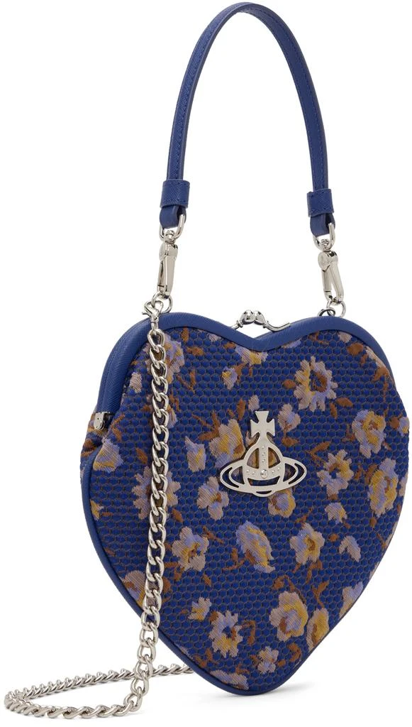商品Vivienne Westwood|Blue Belle Heart Frame Bag,价格¥1591,第2张图片详细描述