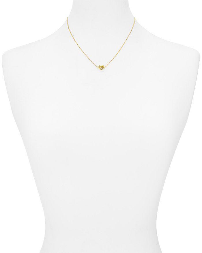 商品Kate Spade|Loves Me Knot Mini Pendant Necklace, 16",价格¥416,第4张图片详细描述