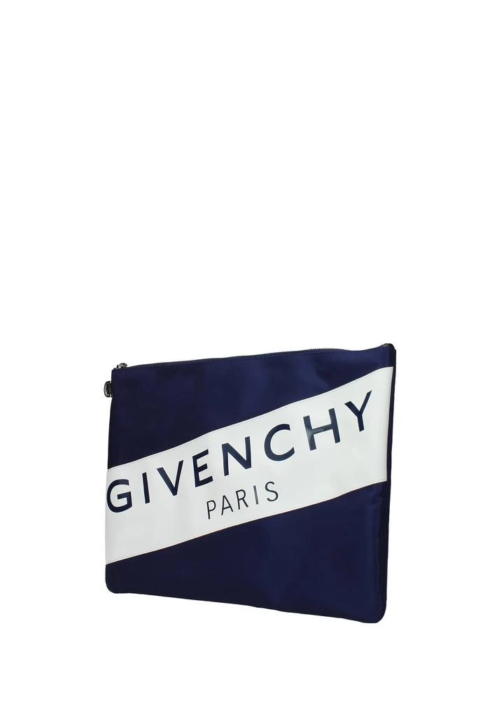 商品Givenchy|Clutches Fabric Blue Blue Navy,价格¥1242,第2张图片详细描述