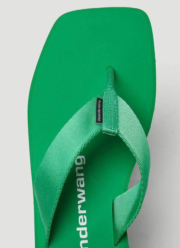 AW Wedge Flip Flops in Green 商品