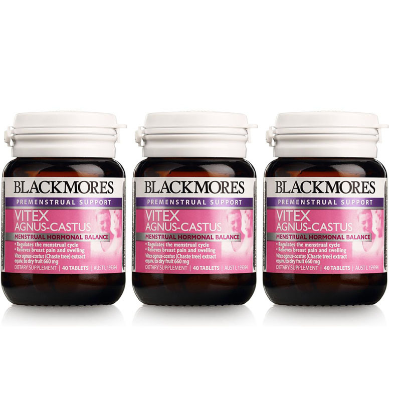 商品Blackmores|澳大利亚Blackmores澳佳宝圣洁莓女性荷尔蒙草本平衡片40片*3,价格¥251,第1张图片