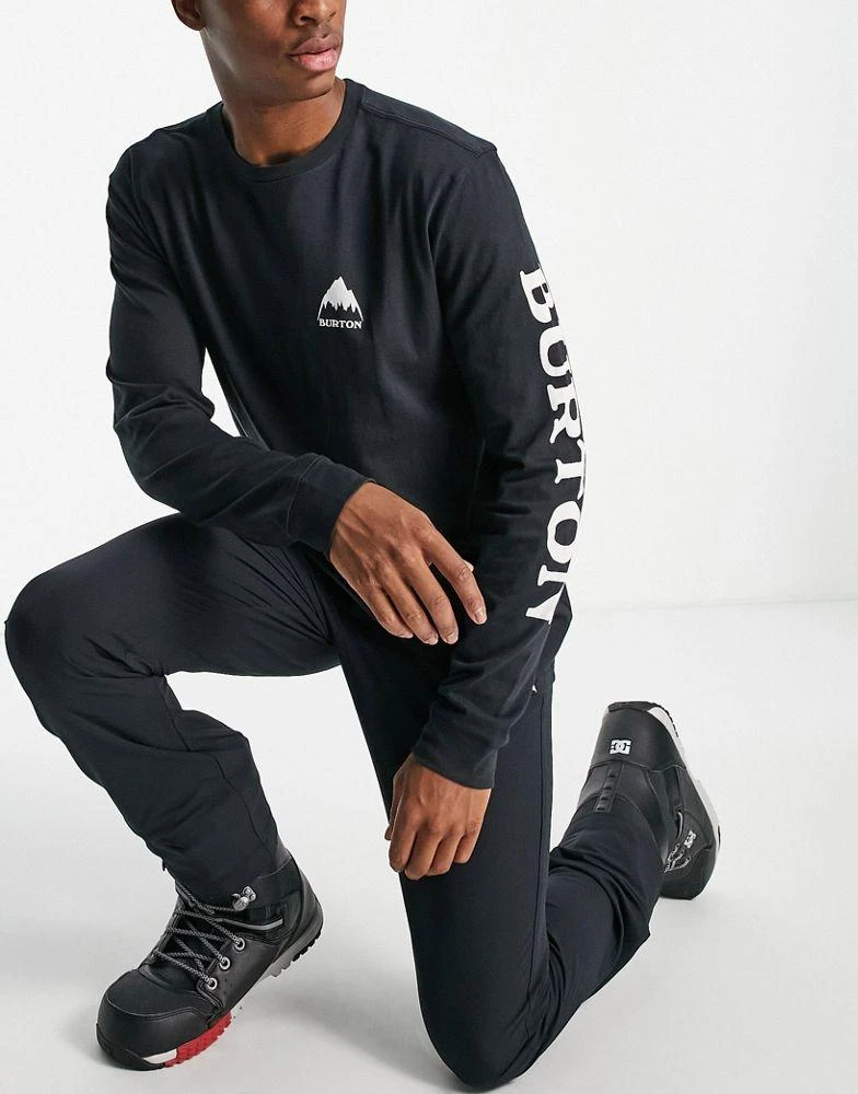 商品Burton Snowboards|Burton Snow Elite long sleeve t-shirt in black,价格¥198,第4张图片详细描述