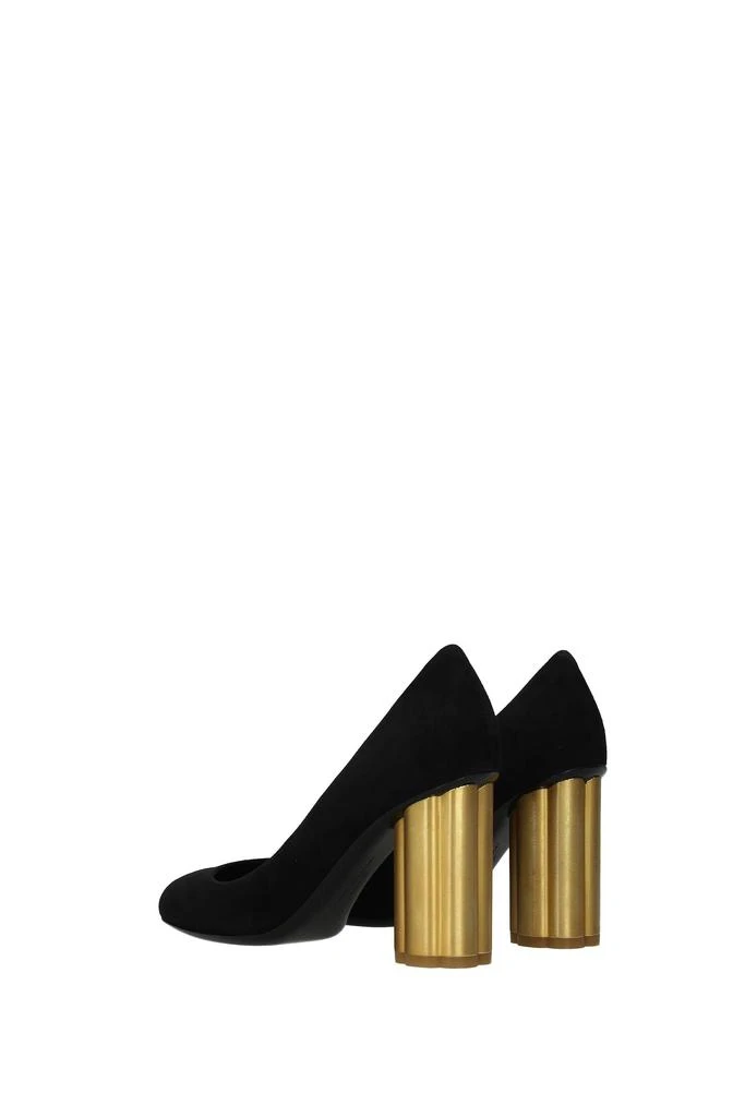 商品Salvatore Ferragamo|Pumps lucca Suede Black,价格¥1769,第4张图片详细描述