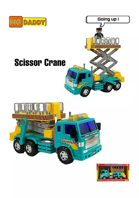 商品BIG DADDY|Daddy Big Daddy Trucks Excavators   Scissor Lift Crane Truck,价格¥194,第1张图片
