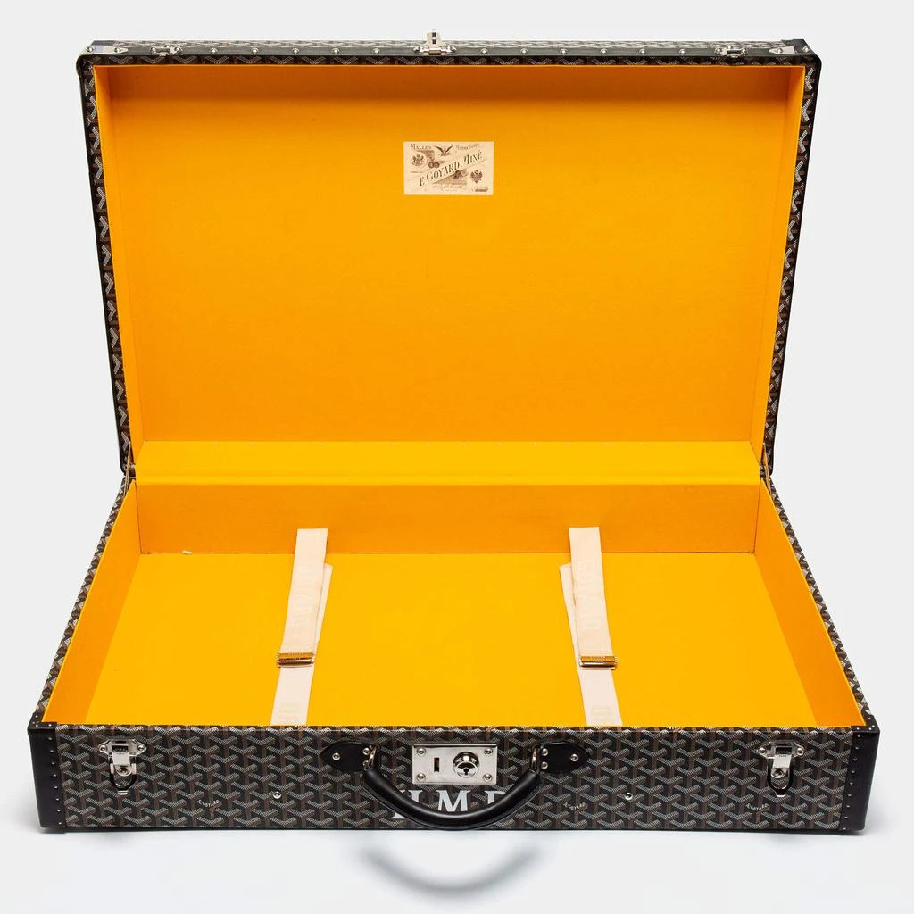 Goyard Black Goyardine Canvas And Leather Hotel 80 Grand Trunk Case 商品