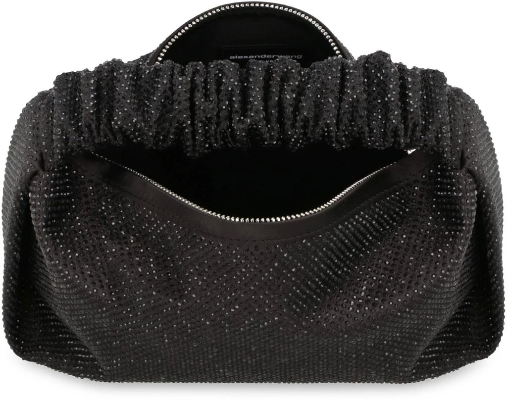 商品Alexander Wang|Alexander Wang Scrunchie Mini Top Handle Bag,价格¥3231,第4张图片详细描述