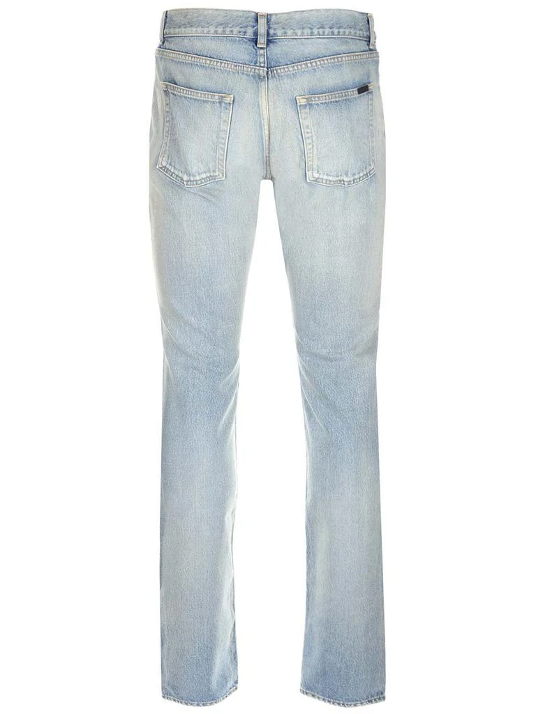 商品Yves Saint Laurent|Saint Laurent Button Detailed Straight Leg Jeans,价格¥2393-¥3391,第2张图片详细描述