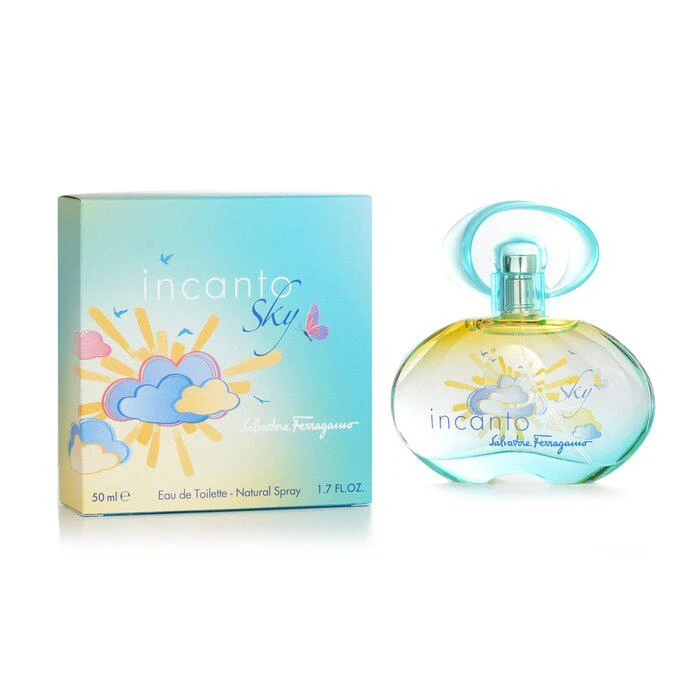 商品Salvatore Ferragamo|菲拉格慕  晴空梦影女士淡香水 Incanto Sky EDT 50ml/1.7oz,价格¥305,第2张图片详细描述