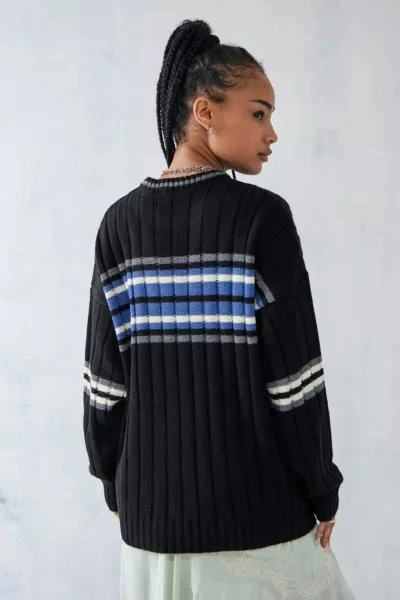 商品BDG|BDG Striped Knit Boyfriend  Sweater,价格¥597,第4张图片详细描述