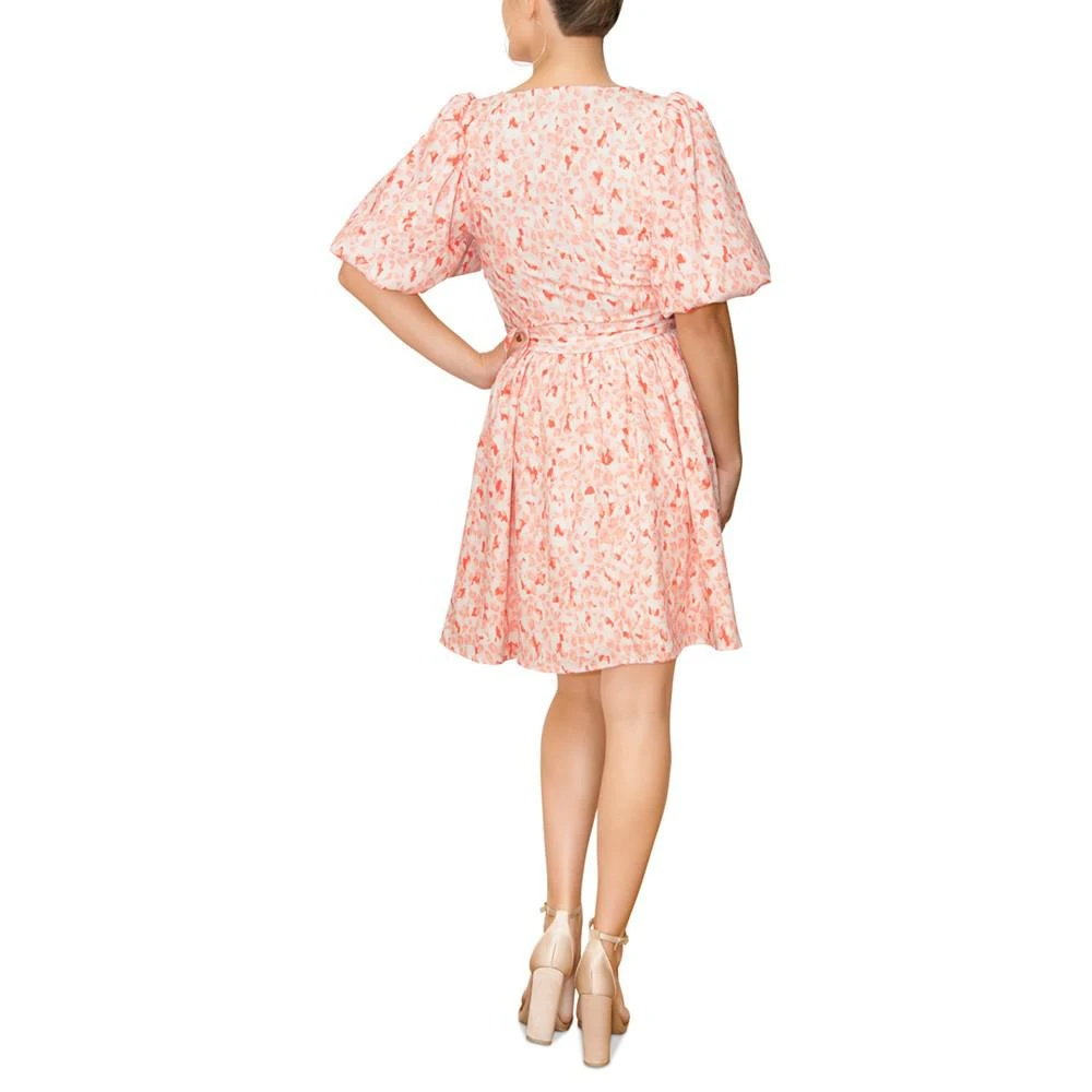商品RACHEL Rachel Roy|Women's Valeria Puff-Sleeve Belted Mini Dress,价格¥1034,第5张图片详细描述