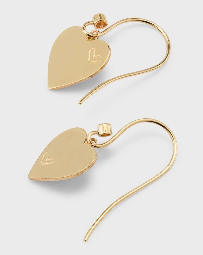 商品POPPY FINCH|Brushed Heart Diamond Earrings,价格¥3702,第4张图片详细描述