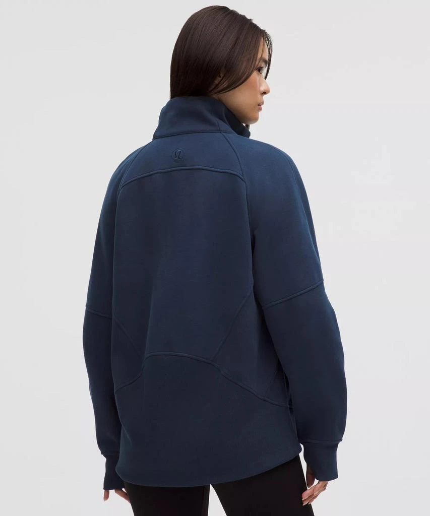 Scuba Oversized Funnel-Neck Half Zip *Long 商品