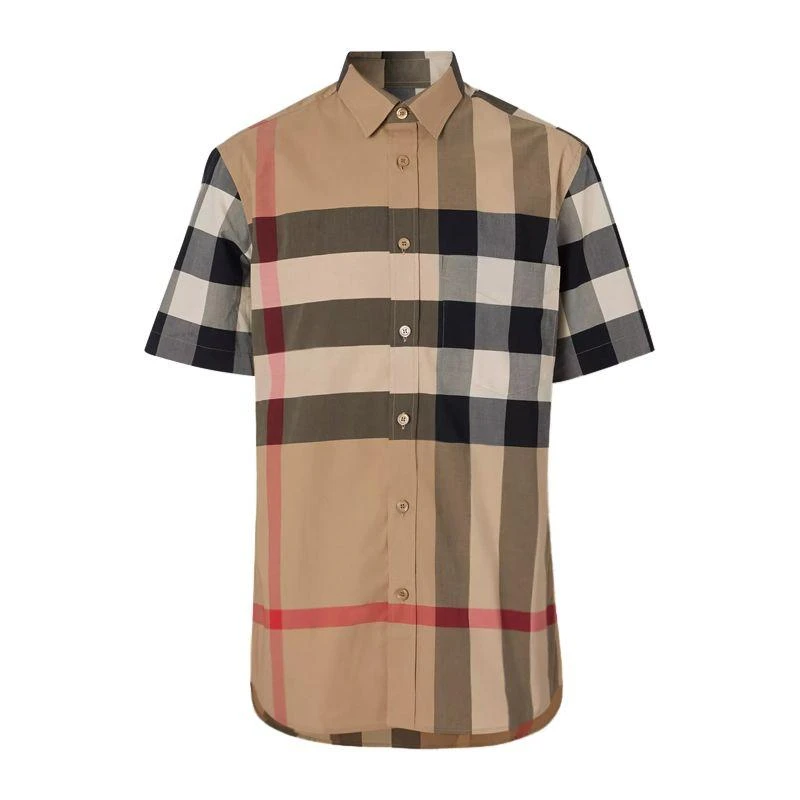 商品Burberry|BURBERRY 格纹男士衬衫 8017322,价格¥4163,第1张图片