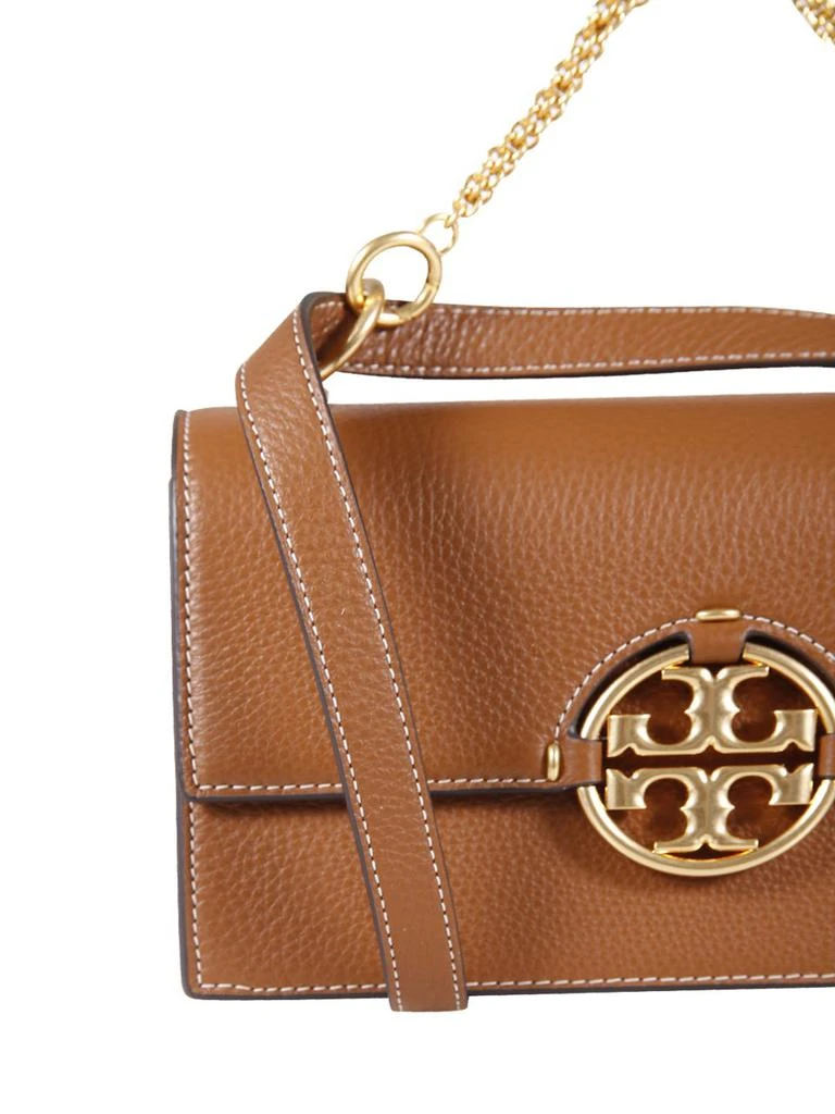 商品Tory Burch|Tory Burch Miller Logo Plaque Small Shoulder Bag,价格¥3276,第4张图片详细描述