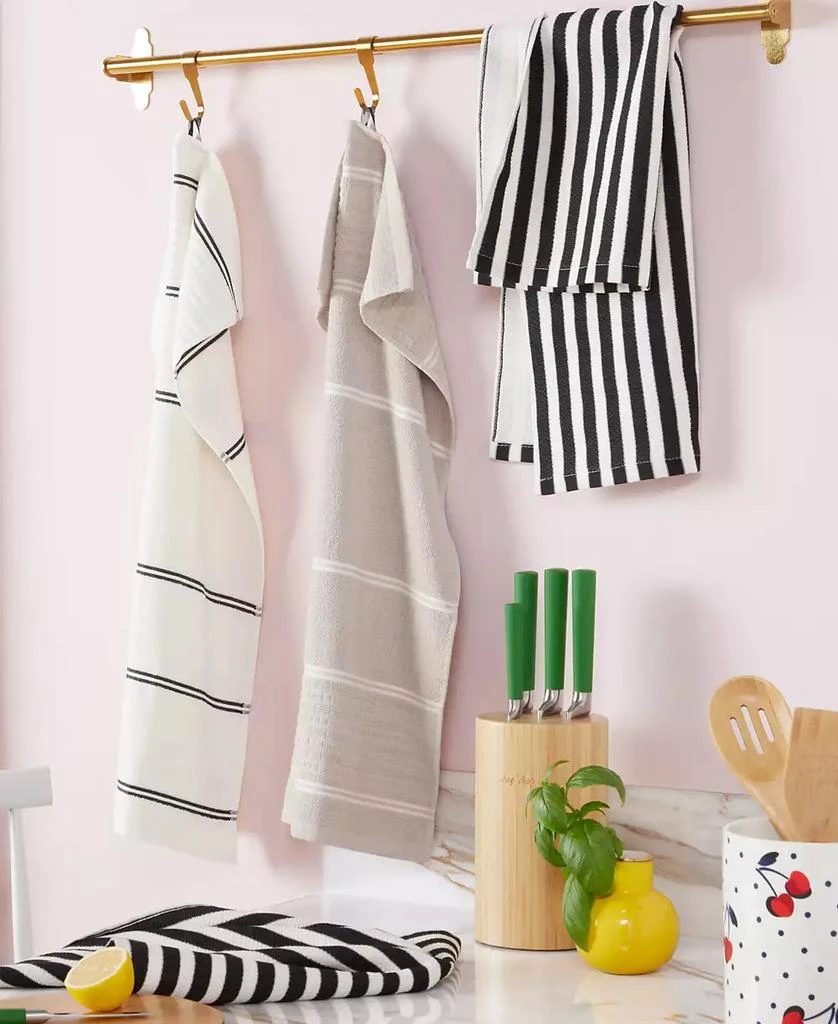 Botanical Stripe Kitchen Towels 4-Pack Set 商品