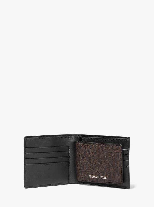 商品Michael Kors|Cooper Logo Billfold Wallet With Passcase,价格¥293,第2张图片详细描述