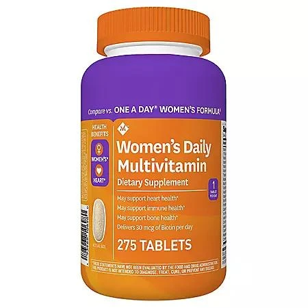 商品Member's Mark|Member's Mark Women's Daily Multivitamin Tablets, 275 ct.,价格¥85,第1张图片