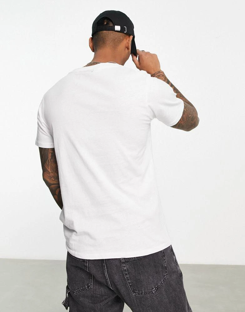 商品WeSC|WESC printed t-shirt in white,价格¥185,第2张图片详细描述