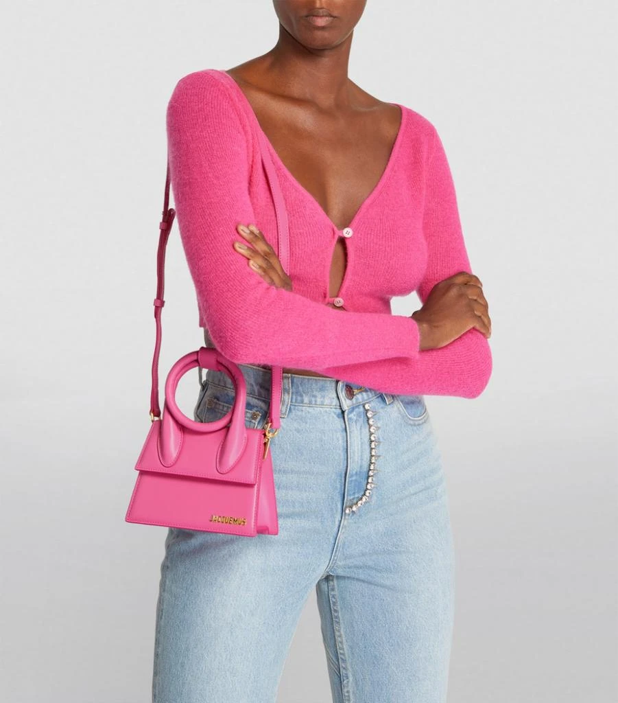 商品Jacquemus|Leather Le Chiquito Noeud Top-Handle Bag,价格¥6855,第2张图片详细描述