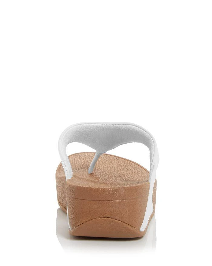 商品FitFlop|Women's Lulu Thong Wedge Sandals,价格¥669,第4张图片详细描述