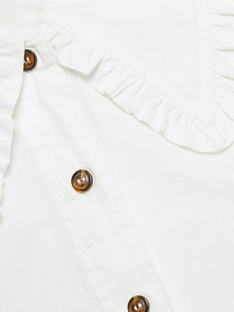 Cotton Poplin Pilgrim Collar Top 商品