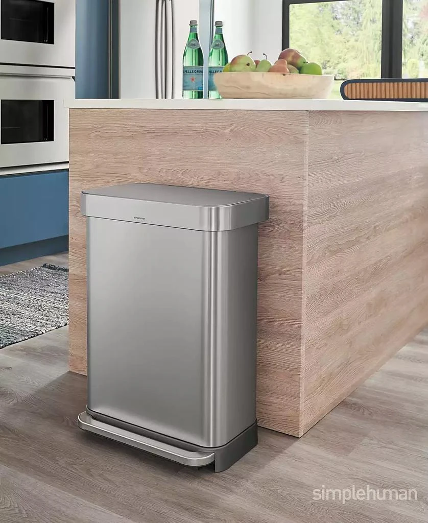 商品simplehuman|55L Step Trash Can,价格¥1364,第5张图片详细描述