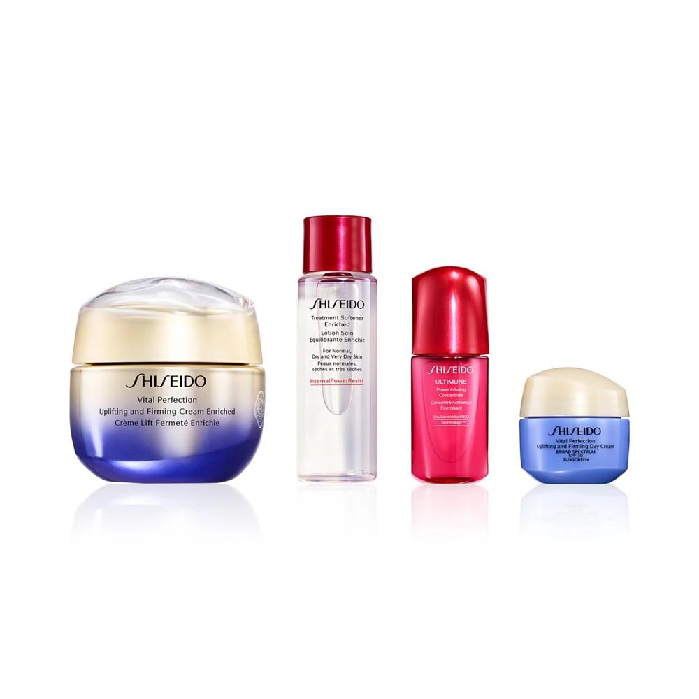 商品Shiseido|4-Pc. Vital Perfection Firming & Sculpting Skincare Set,价格¥1055,第3张图片详细描述