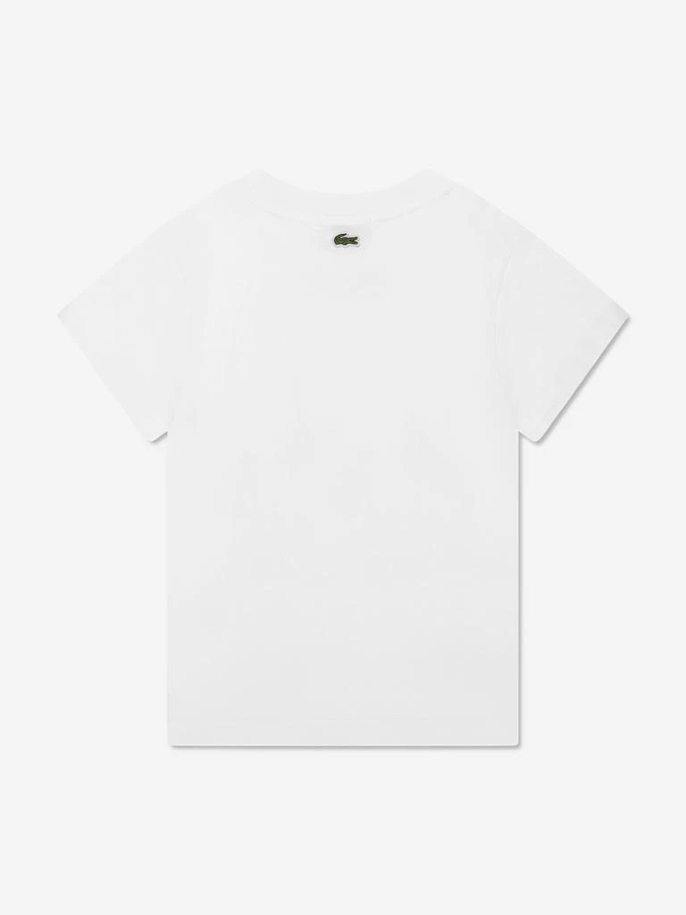商品Lacoste|Lacoste Boys Logo T-Shirt in White,价格¥343,第2张图片详细描述