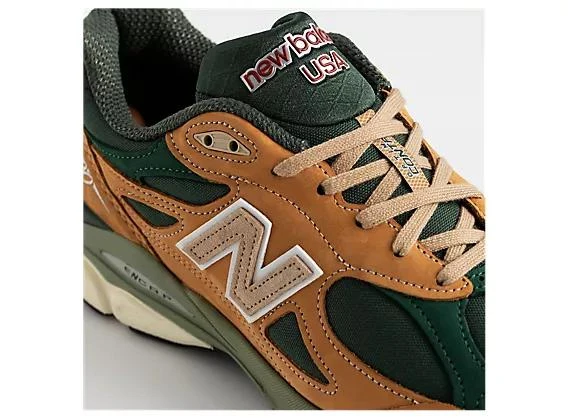 商品New Balance|男款 新百伦 990v3 美产休闲鞋 卡其色,价格¥1622,第5张图片详细描述