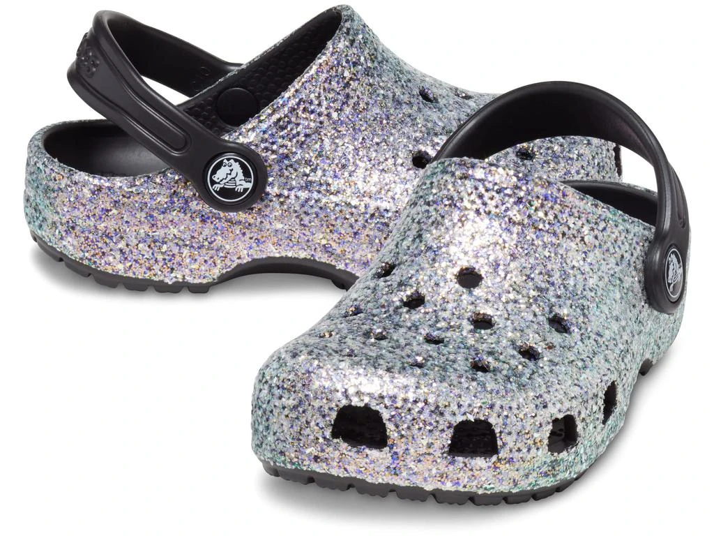 商品Crocs|Classic Glitter Clog (Little Kid/Big Kid),价格¥271,第1张图片