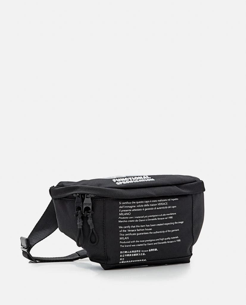 商品Versace|BLACK LOGOED BELT BAG,价格¥1366,第2张图片详细描述