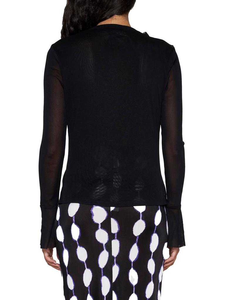 Diane von Furstenberg V-Neck Ilea Top商品第3张图片规格展示