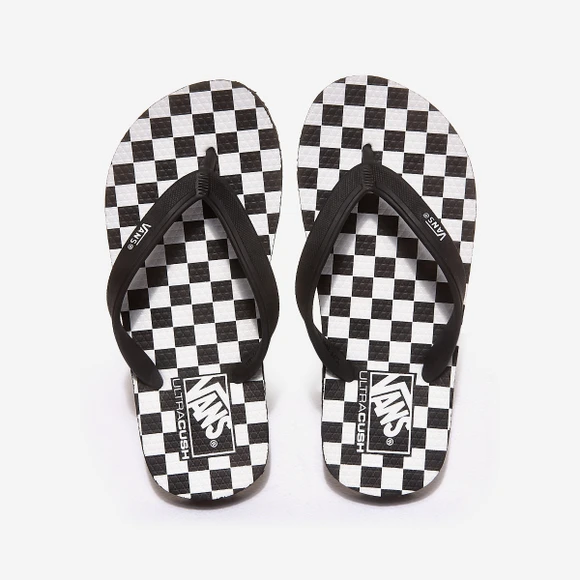 【韩国直邮|包邮包税】万斯MAKENA  凉鞋 沙滩鞋 FLIP-FLOPS 拖鞋 人字拖  VN0A3MTL5GU (CHECKERBOARD) BLACK/TRUE WHITE 商品