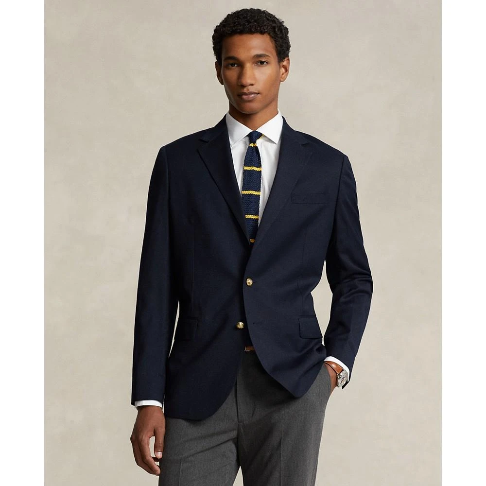 商品Ralph Lauren|Men's Polo Classic Wool-Blend Gabardine Blazer,价格¥1787,第1张图片