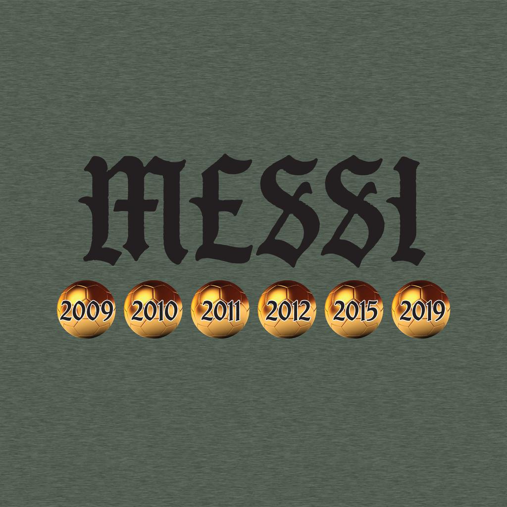 Messi Golden Ball Graphic T-Shirt商品第10张图片规格展示