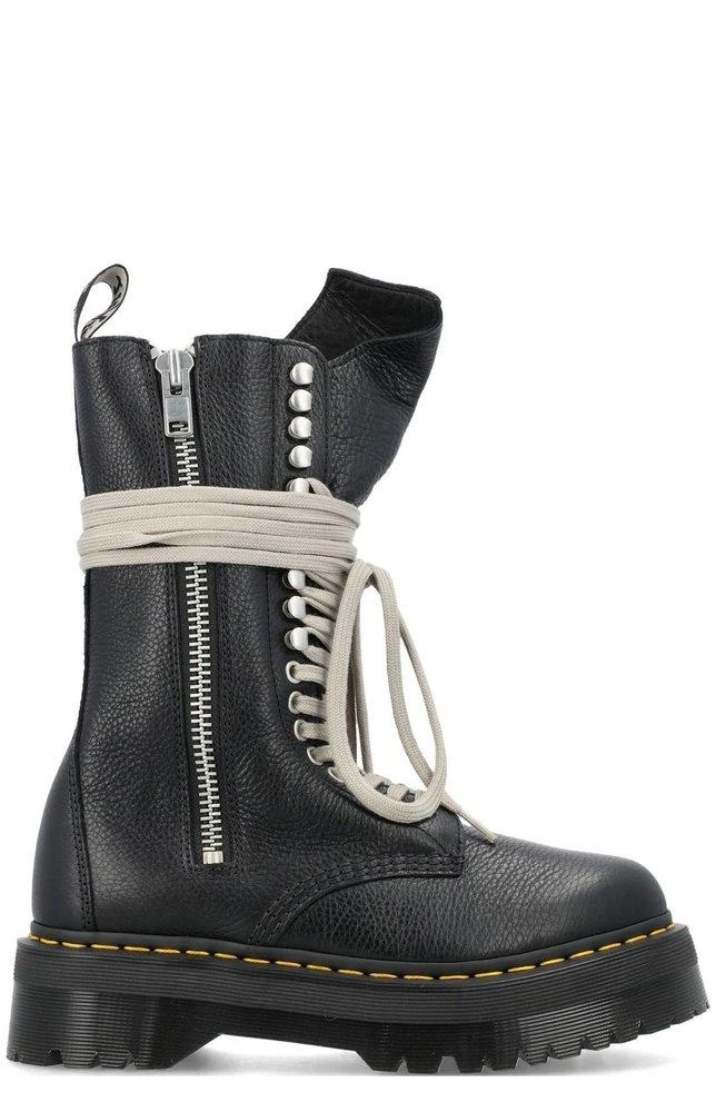 商品Dr. Martens|Rick Owens X Dr. Martens Side Zipped Boots,价格¥3197,第1张图片