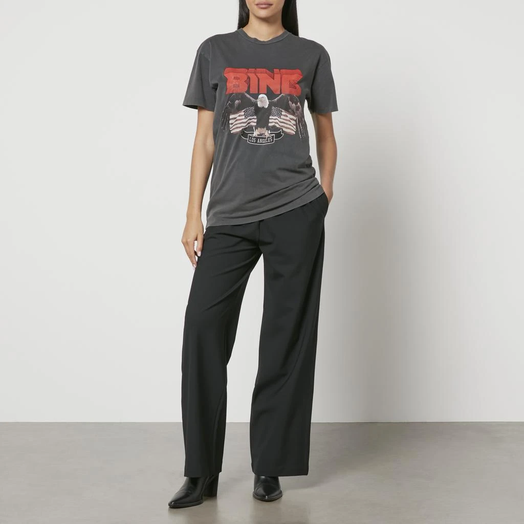 商品ANINE BING|Anine Bing Vintage Bing Cotton-Jersey T-Shirt,价格¥802,第3张图片详细描述