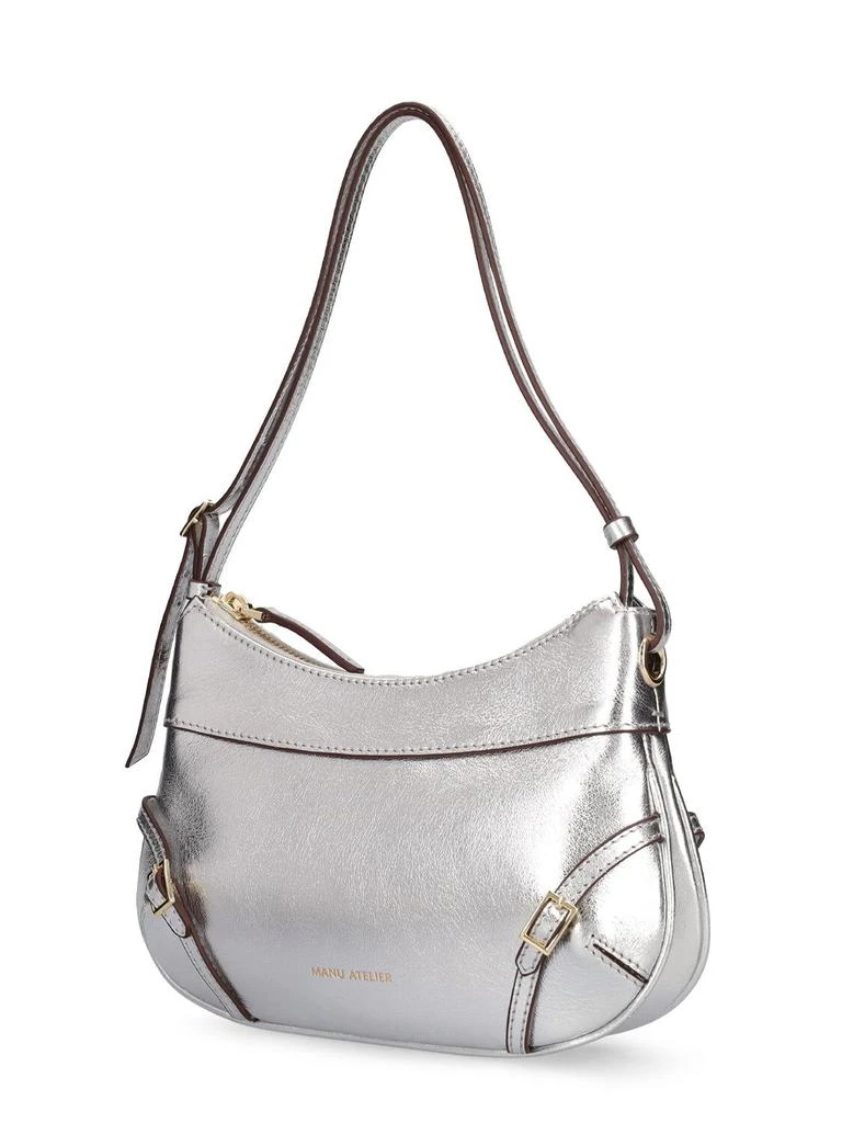 商品Manu Atelier|Hera Metallic Leather Shoulder Bag,价格¥3278,第2张图片详细描述