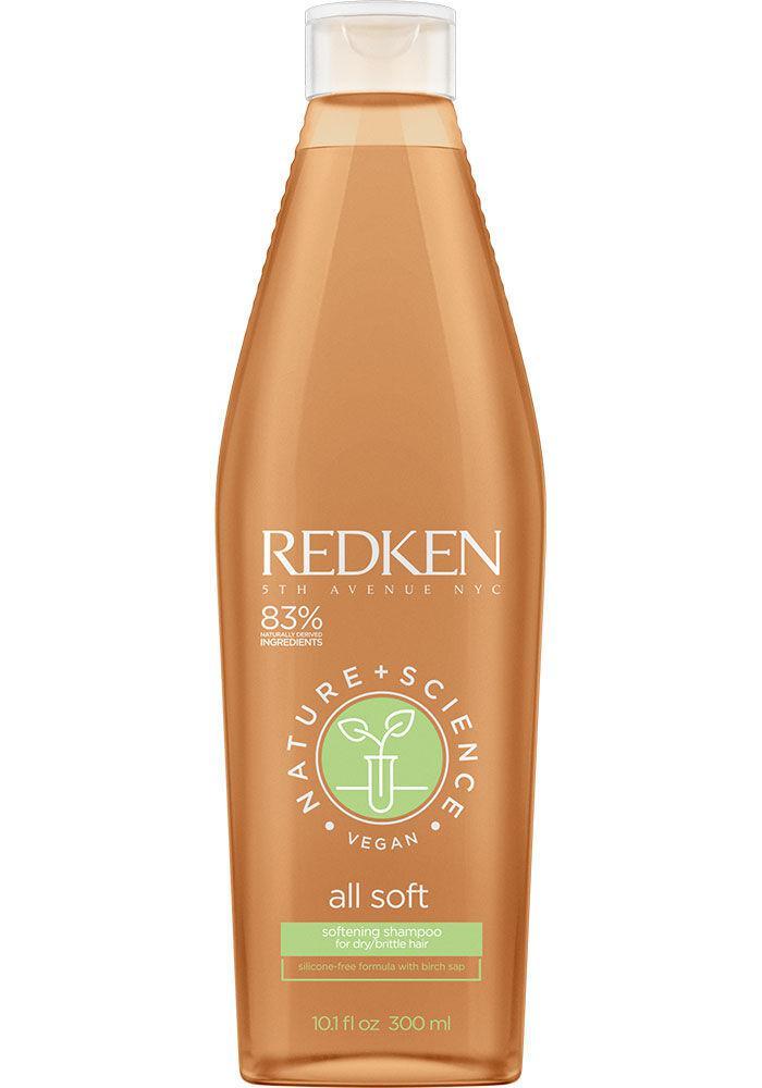 商品Redken|Nature + Science All Soft Shampoo For Dry/Brittle Hair,价格¥269,第3张图片详细描述