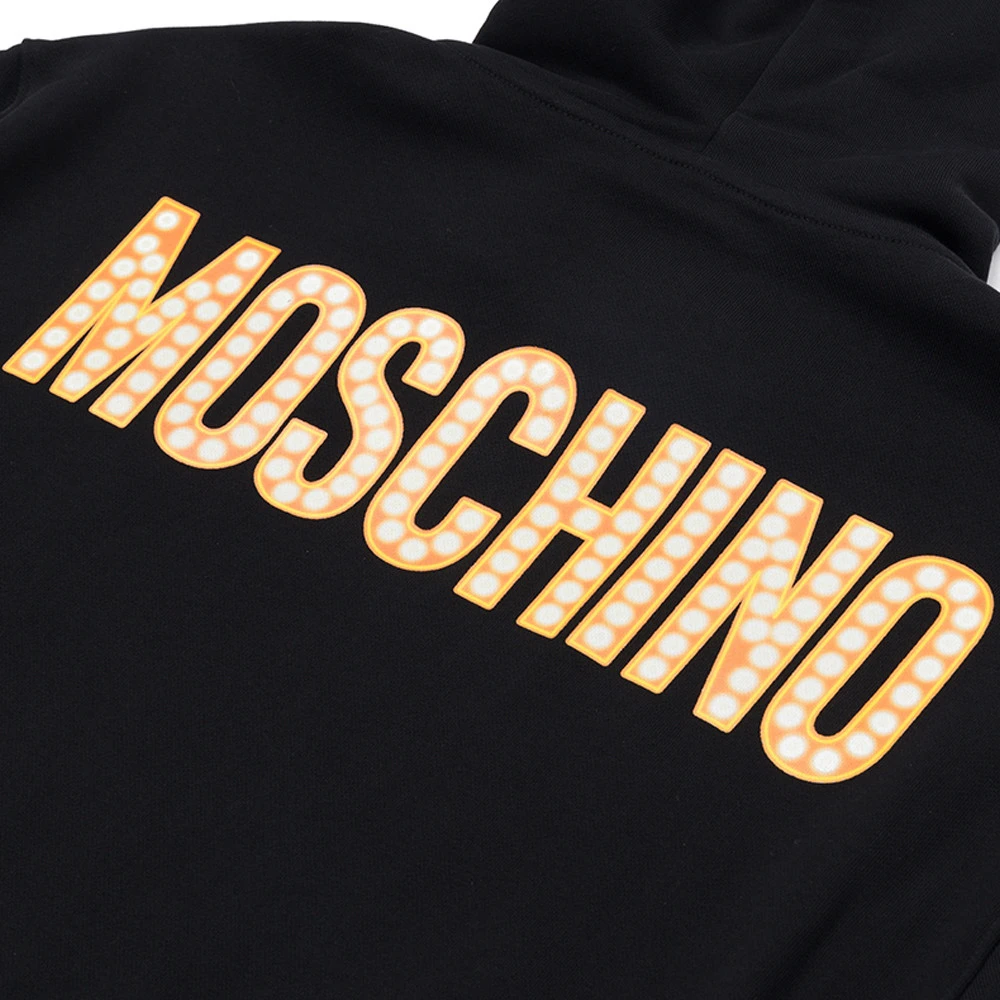 商品Moschino|MOSCHINO 女黑色女士卫衣/帽衫 D1A1725-6027-1555,价格¥2239,第1张图片