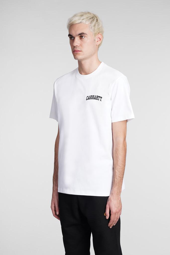 Carhartt T-shirt In White Cotton商品第4张图片规格展示