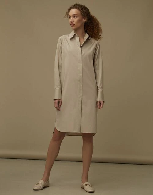 商品Winser London|Cotton poplin shirt dress,价格¥1554,第3张图片详细描述