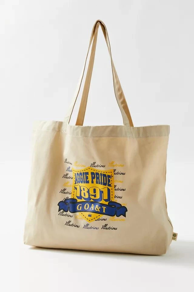 商品Urban Outfitters|UO Summer Class ‘21 North Carolina A&T State University Tote Bag,价格¥288,第3张图片详细描述