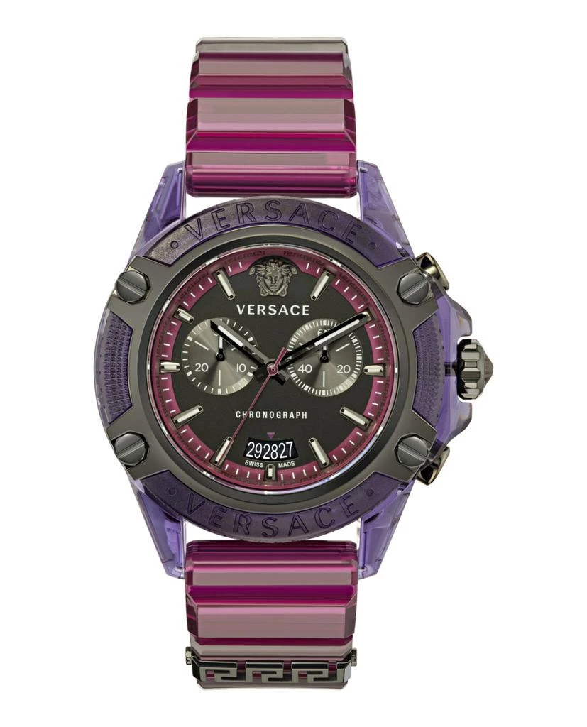 商品Versace|Icon Active Chronograph Watch,价格¥5802,第1张图片