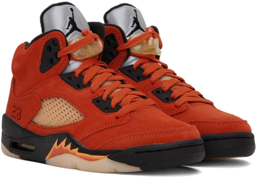 商品Jordan|Red Jordan 5 Retro Dunk on Mars Sneakers,价格¥1149,第4张图片详细描述