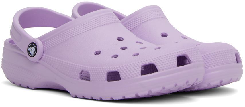 商品Crocs|Purple Classic Clogs,价格¥420,第6张图片详细描述